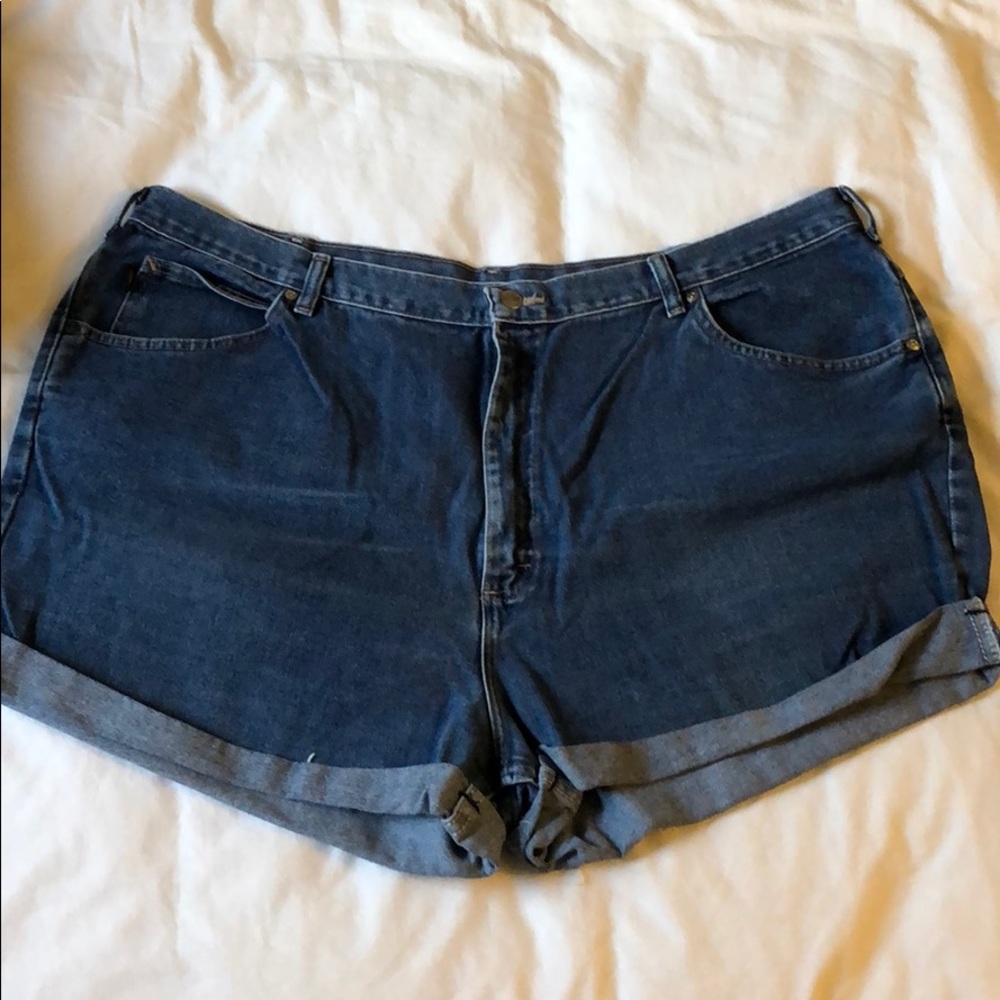 Vintage High Waisted Denim Shorts